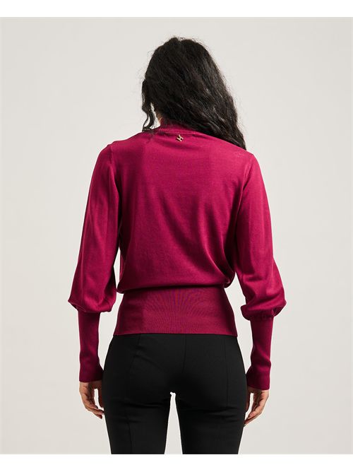 Silvian Heach women's turtleneck sweater SILVIAN HEACH | GPA25041LURED PLUM